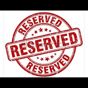 Reserved for Jeremy